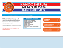 Tablet Screenshot of kanokoopjes.nl